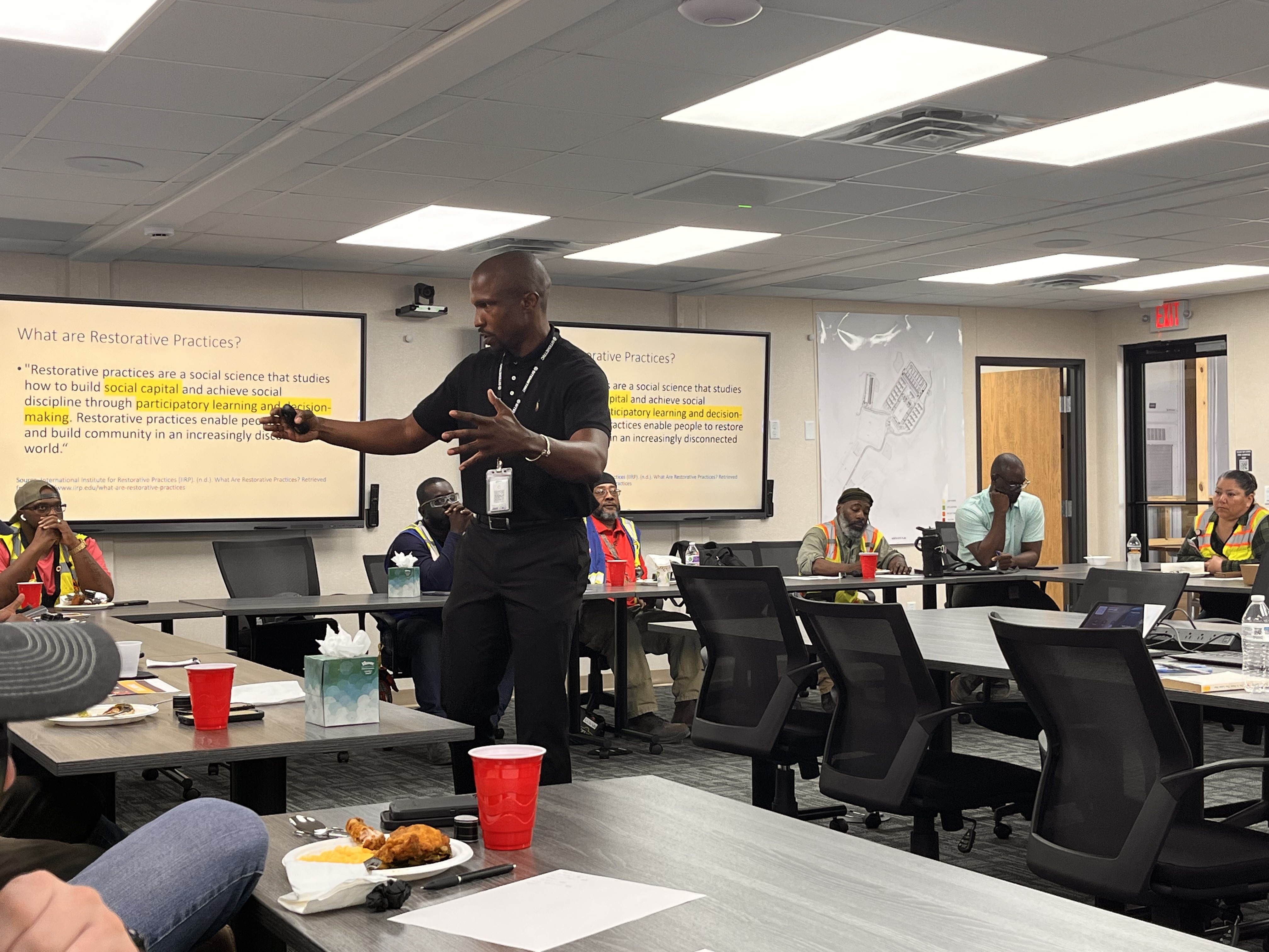 Facilitating training